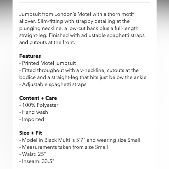 NWT UO Strappy Jumpsuit - Picture 5 of 10